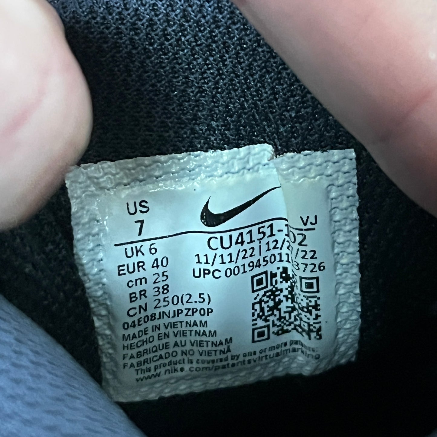Nike Air Max Bolt Black White