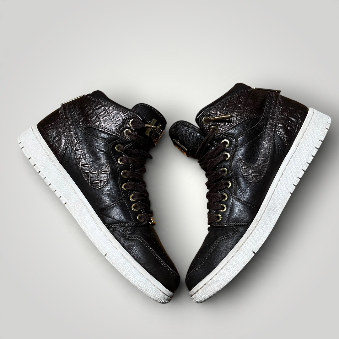 Air Jordan 1 Retro High OG Pinaccle "Baroque Brown/Croc" !RARE!