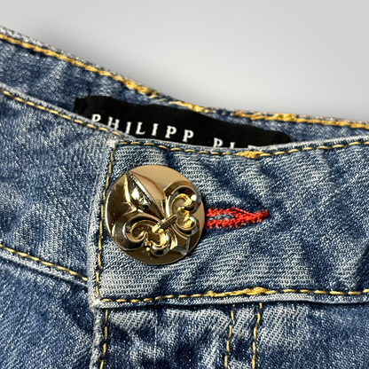 Philipp Plein Y2K 3/4 Jeans