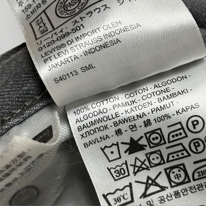 LEVI'S 514 Loose Straight Fit Grey Jeans (2012)