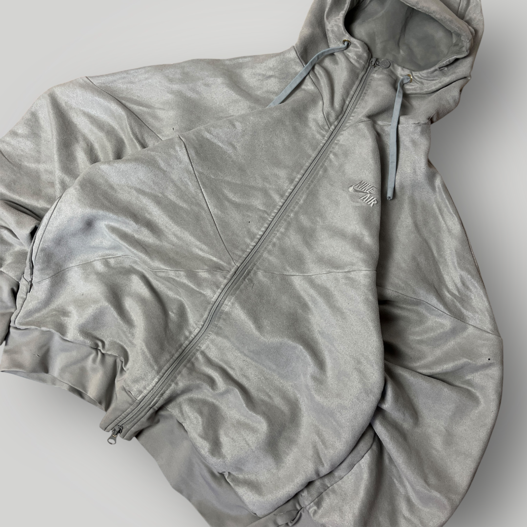 Nike Vintage 00's Y2K Anorak Tech Fleece Zip-Up Hoodie !RARE!