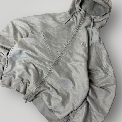 Nike Vintage 00's Y2K Anorak Tech Fleece Zip-Up Hoodie !RARE!