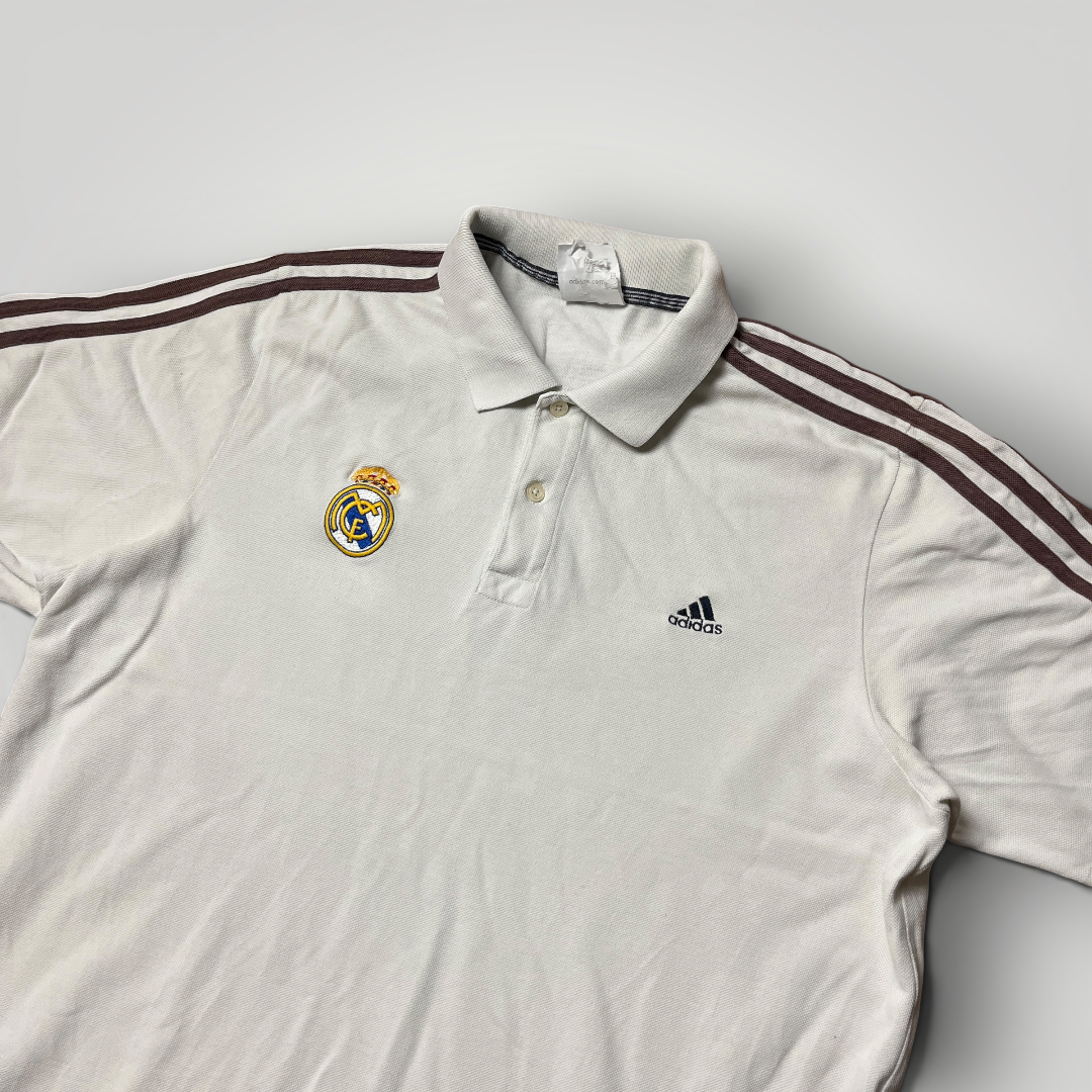 Adidas Real Madrid 2013/2014 Football Jersey Polo T-Shirt