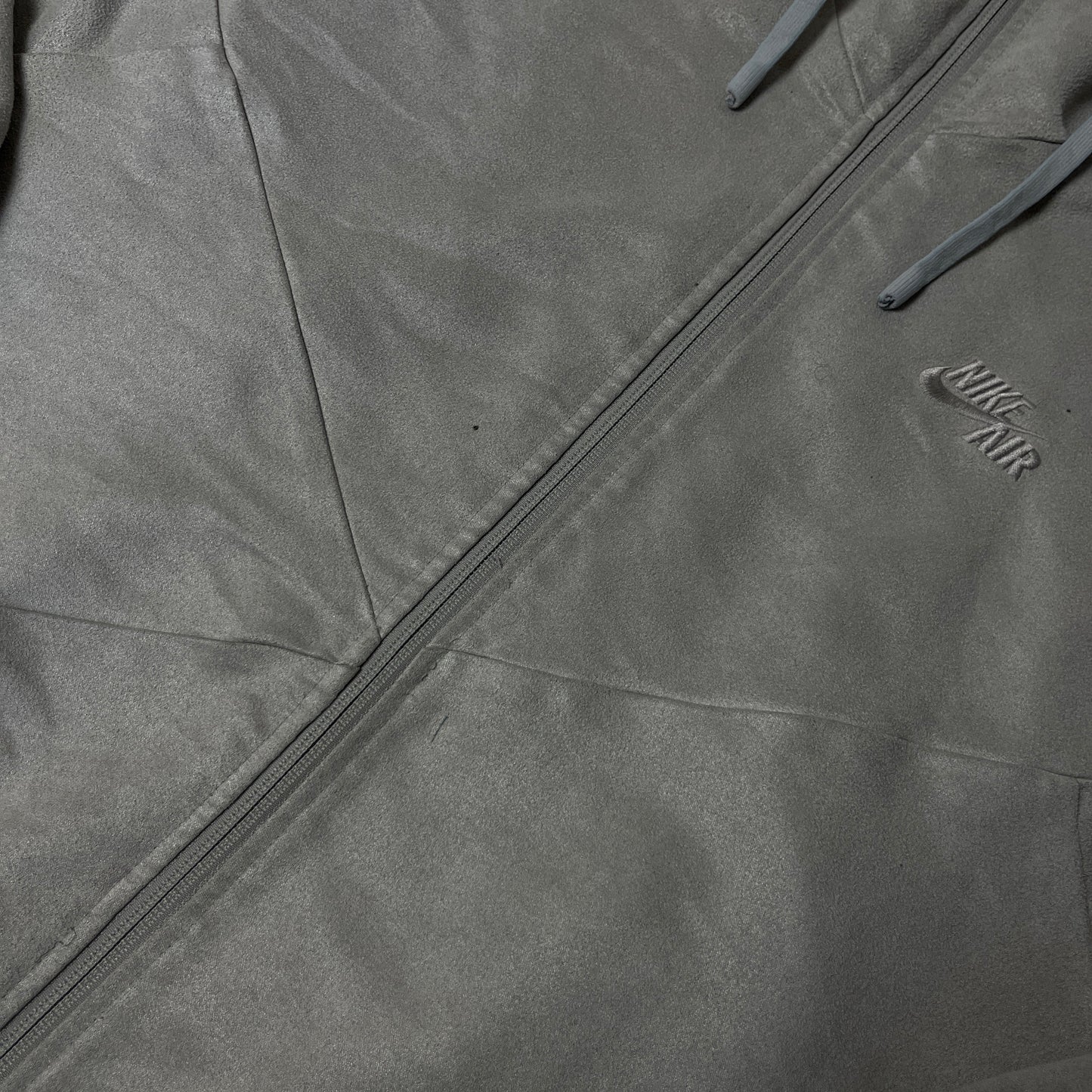 Nike Vintage 00's Y2K Anorak Tech Fleece Zip-Up Hoodie !RARE!