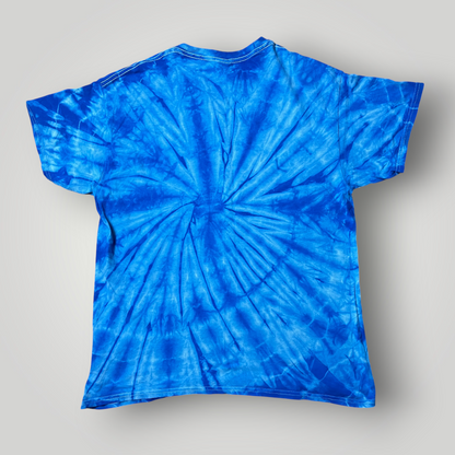 Ed Sheeran Official Merch "Divide" Tour Tie Dye Graphic Heavy Cotton T-Shirt