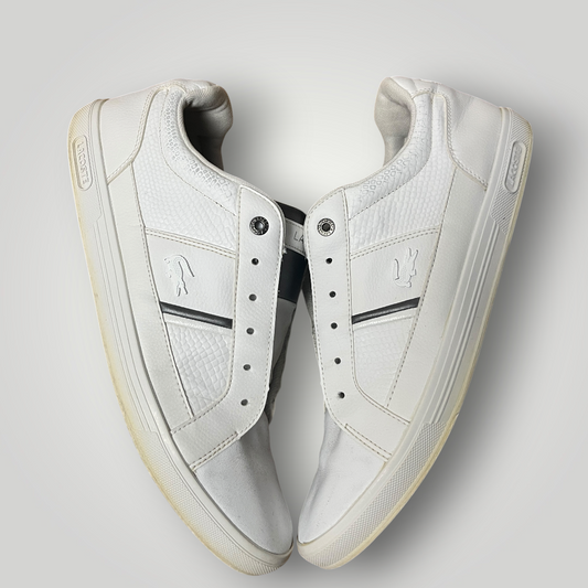 Lacoste White Leather Sneakers