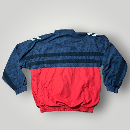 Hummel Vintage Y2K Hip-Hop Oversized Baggy Boxy Windbreaker Jacket