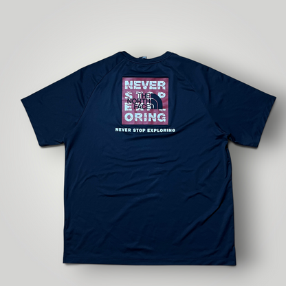The North Face "Never Stop Exploring" Sport Graphic T-Shirt