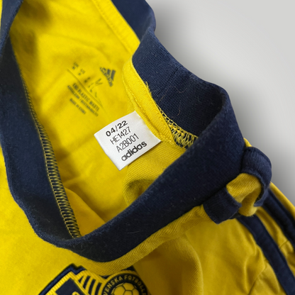 Adidas Sweden 2022/2023 Football Jersey T-Shirt