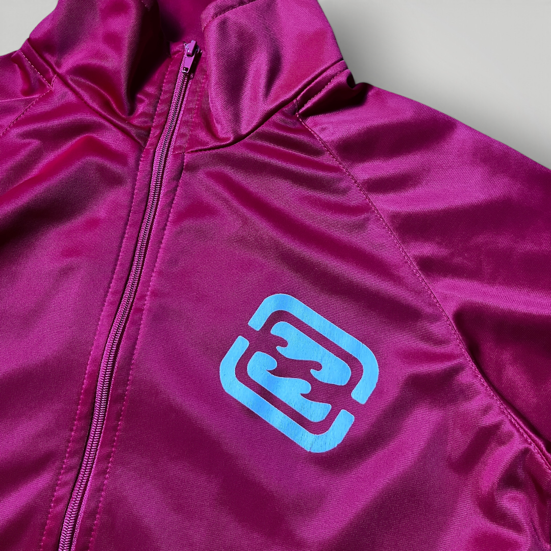 Billabong Vintage 2000's Y2K Zip-Up Track Windbreaker Jacket