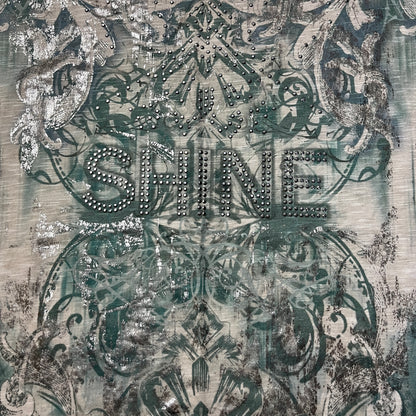 Betty Barclay "SHINE" Vintage 2010's Y2K Graphic T-Shirt (Дамско)