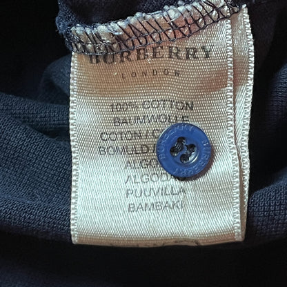 Burberry Brit Long Sleeve Cotton Pique Polo Shiry 2009/2010