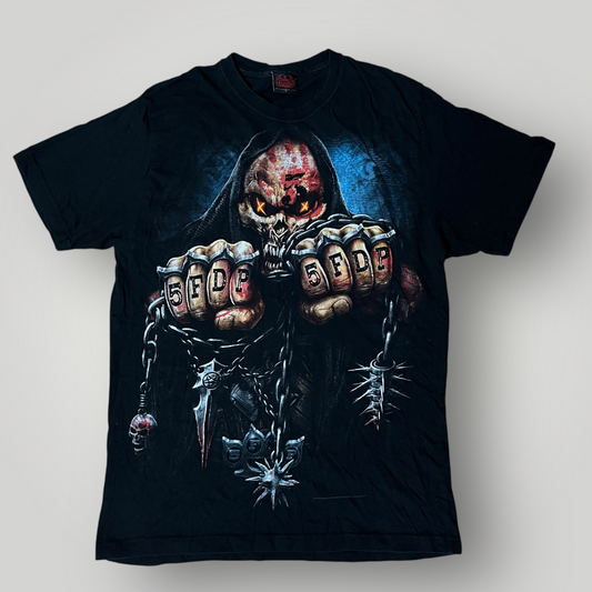 Spiral Five Finger Death Punch "Game Over" Y2K Vintage 00's Style Graphic T-Shirt