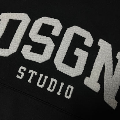 BooHoo MAN Lettered Heavy Cotton Cropped Boxy Hoodie (Дамско)