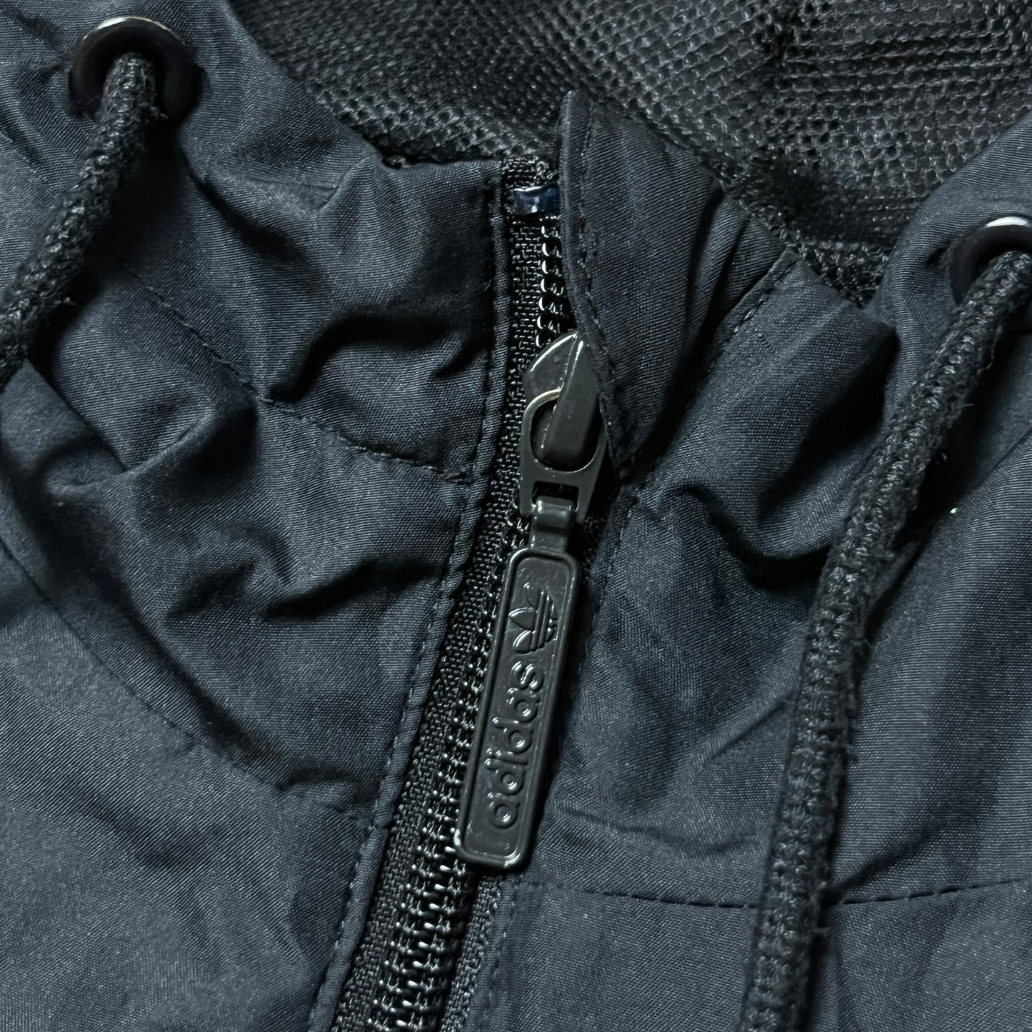Adidas Striped Windbreaker Jacket