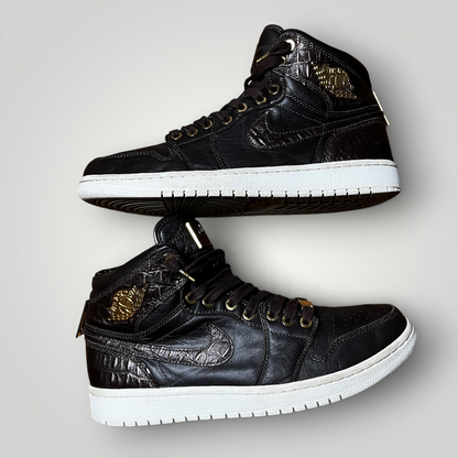 Air Jordan 1 Retro High OG Pinaccle "Baroque Brown/Croc" !RARE!