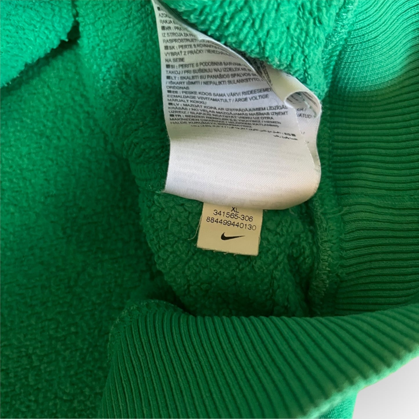 Nike Vintage Style Lettered Boxy Hoodie