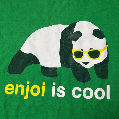 Enjoi Vintage 2000's Skater Graphic Tubular Knit Heavy Cotton T-Shirt
