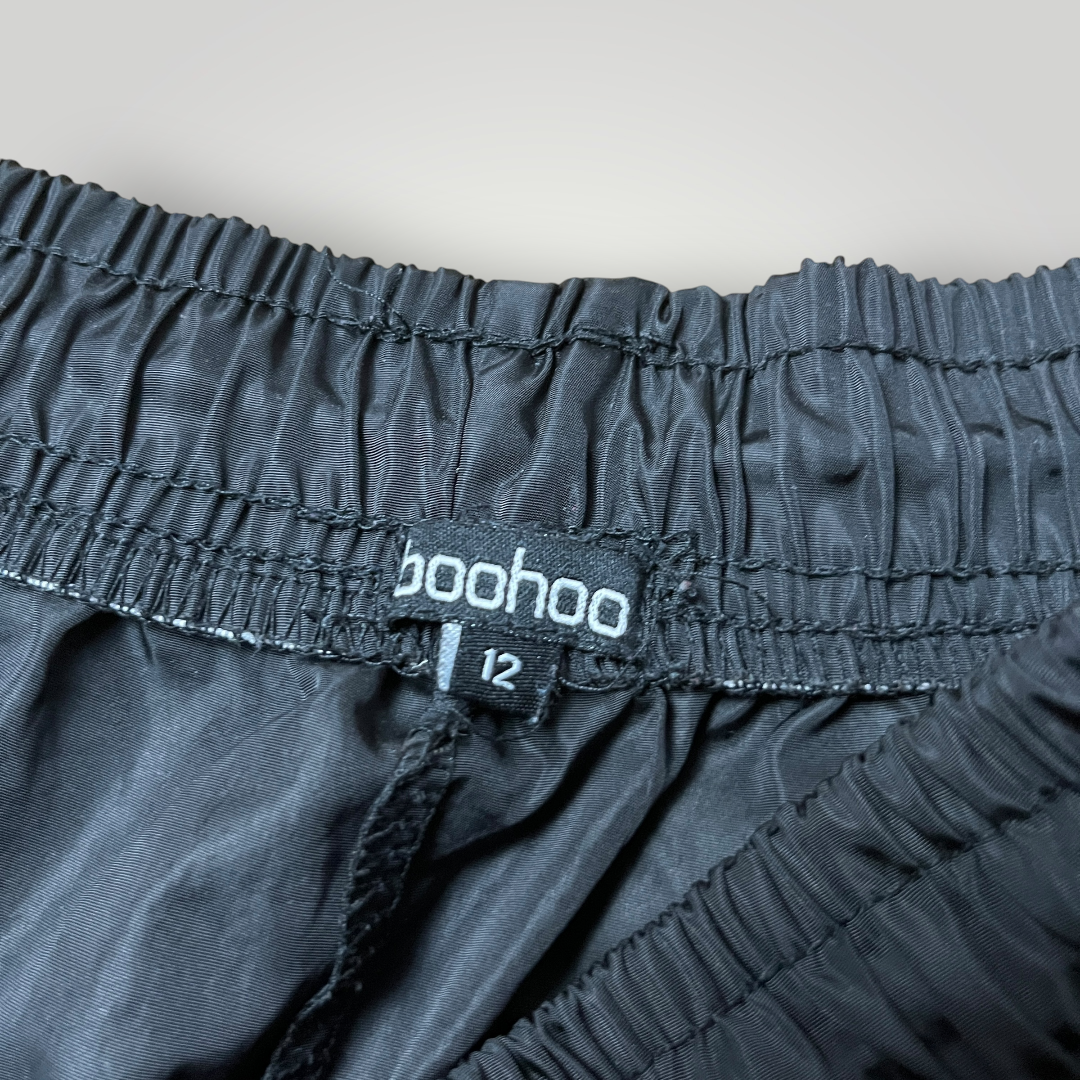 BooHoo Woven Baggy Cargo Hip-Hop Pants