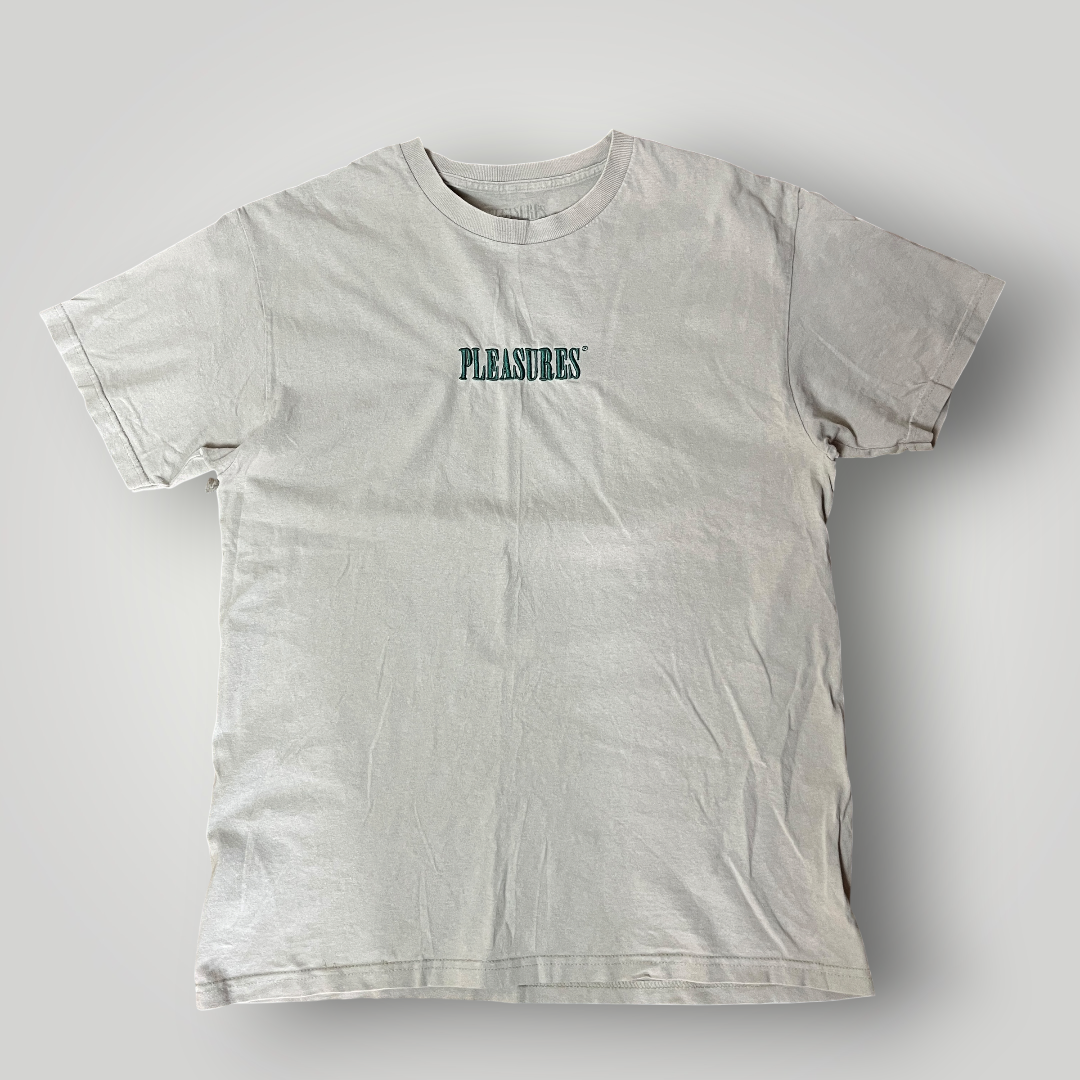 Pleasures Heavy Cotton Embroidered T-Shirt