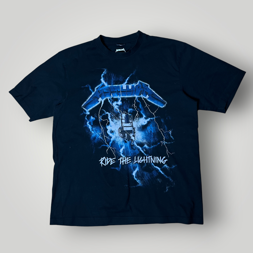 Metallica "Ride The Lighting" Y2K Graphic T-Shirt