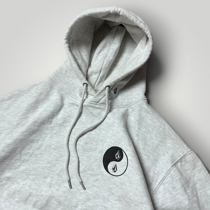 Volcom "Watanie" Heavy Cotton Boxy Y2K Skater Graphic Hoodie