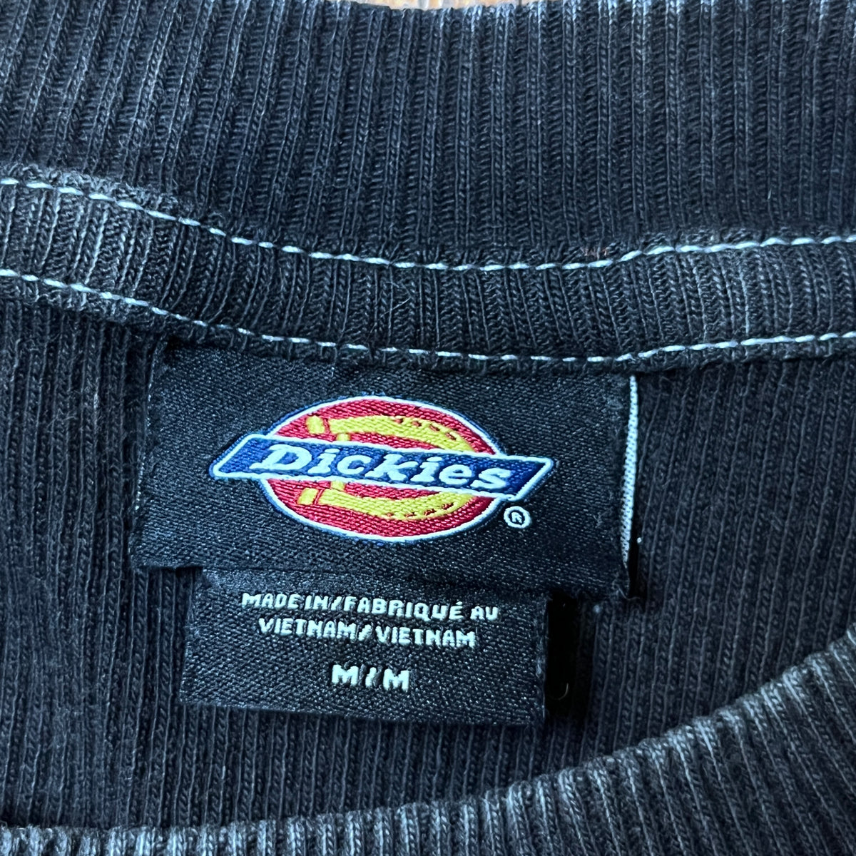 Dickies Y2K Newington Ribbed Fade Wash Long Sleeve Shirt (Дамско)
