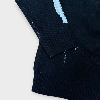 Y2K Skeleton Graphic Sweater