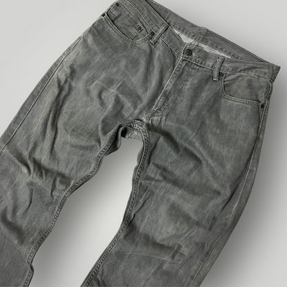 LEVI'S 514 Loose Straight Fit Grey Jeans (2012)