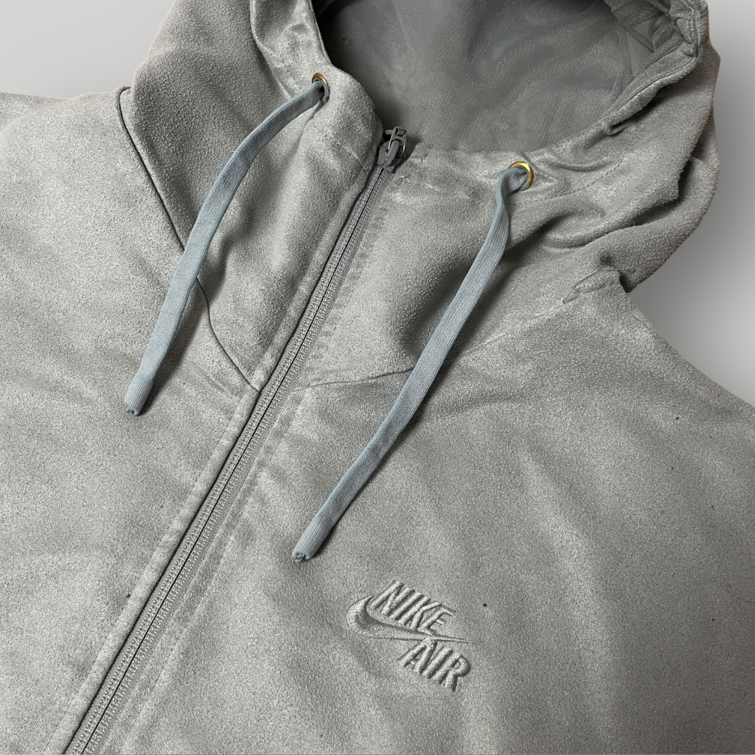 Nike Vintage 00's Y2K Anorak Tech Fleece Zip-Up Hoodie !RARE!