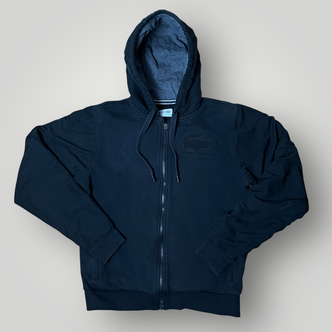 Lacoste Zip-Up Heavy Cotton Hoodie