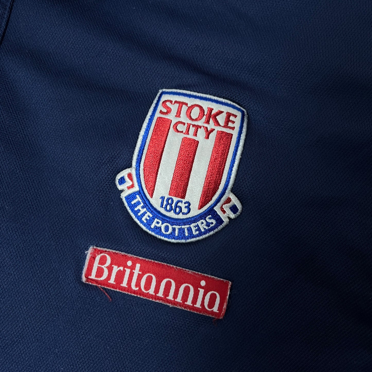 Adidas Stoke City FC 2010/2012 Football Jersey Polo T-Shirt