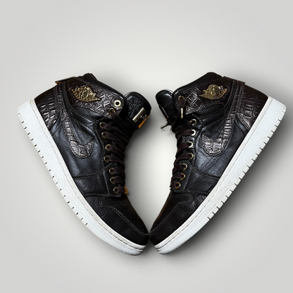 Air Jordan 1 Retro High OG Pinaccle "Baroque Brown/Croc" !RARE!