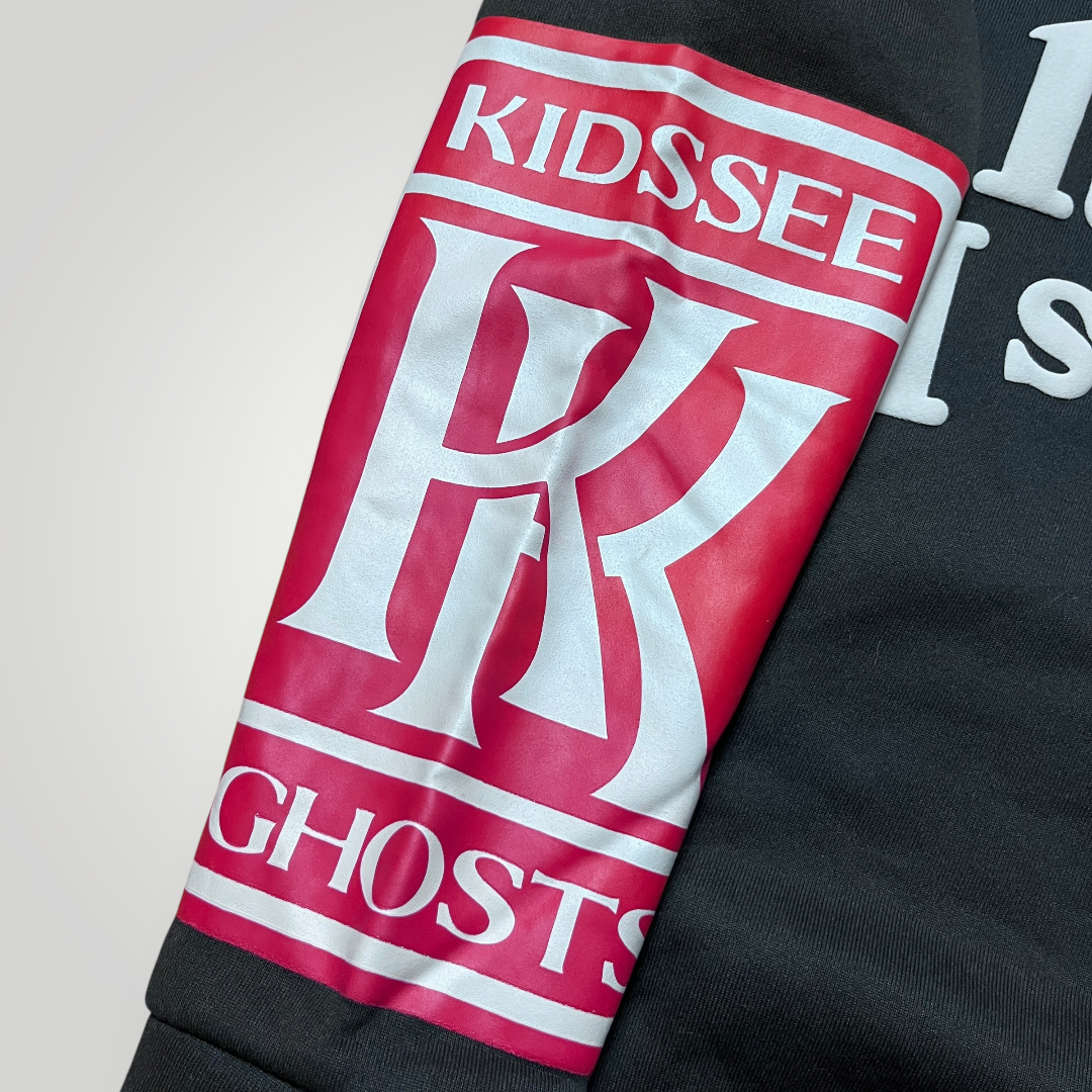 Kanye West x Cactus Plant Flea Market "Lucky Me I See Ghosts" Puff Print Y2K Graphic Hoodie (Replica)