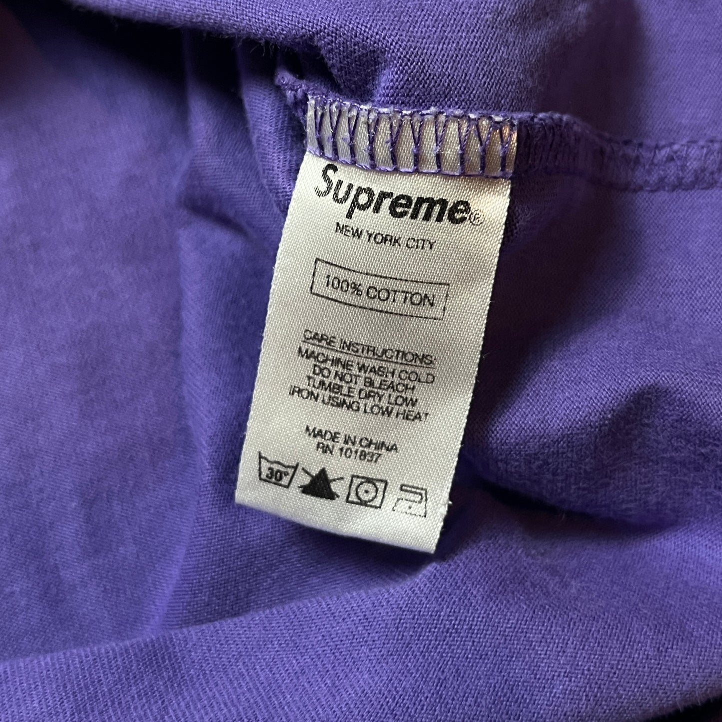 Supreme 2018 "First & Best" T-Shirt