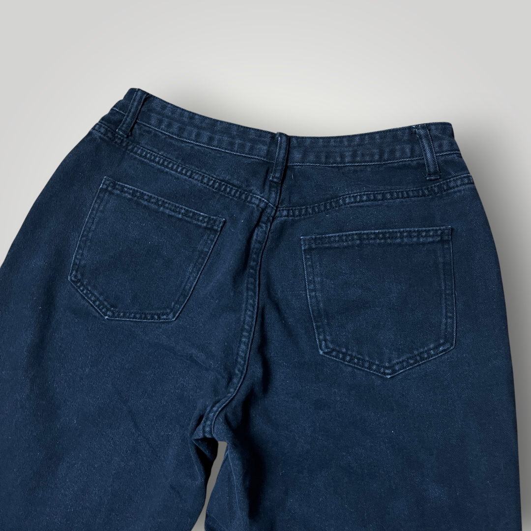 Shein Y2K Japanese Dragons Graphic Jeans (Дамско)