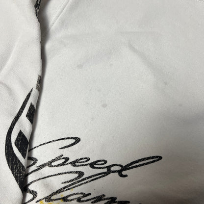 H&M Racing Graphic Quarter Zip Sweatshirt Fleece