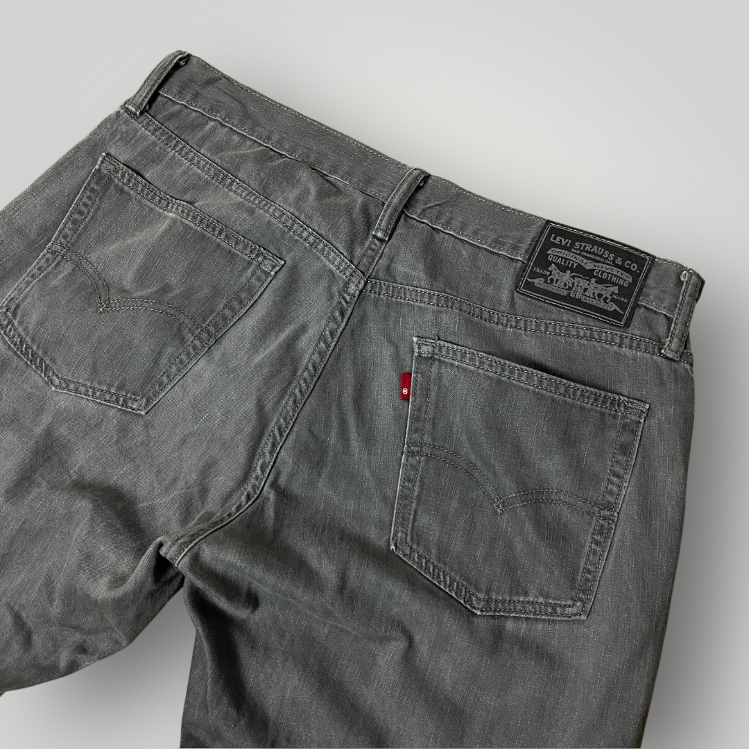 LEVI'S 514 Loose Straight Fit Grey Jeans (2012)