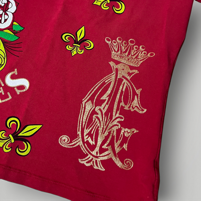 Ed Hardy x Christian Audiger Y2K Graphic T-Shirt (Дамско)