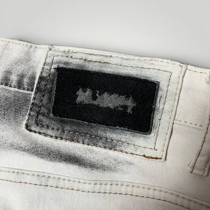 KINGZ Vintage 2010's Y2K Biker Stacked Fit Jeans