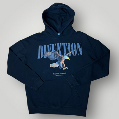 DIVENTION Y2K Heavy Cotton Graphic Hoodie