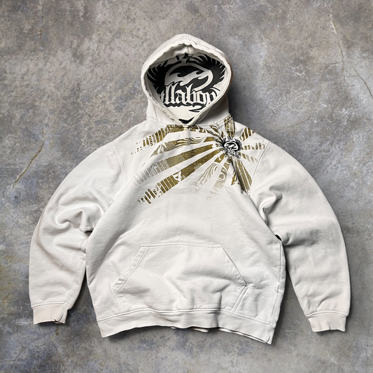 Billabong Vintage 2000's Y2K Heavy Cotton Skater Graphic Hoodie