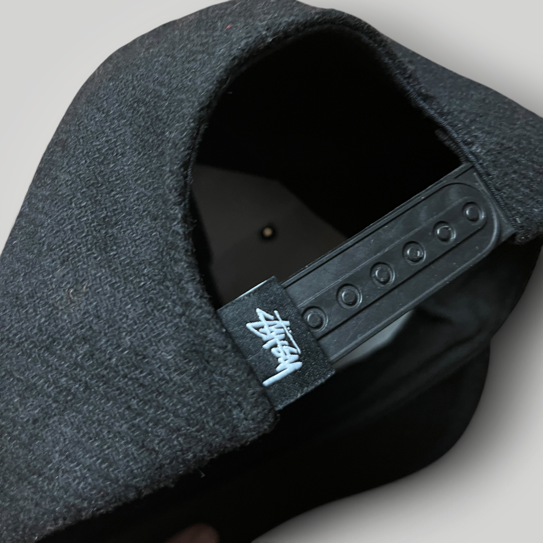 Stussy Chenile "S" Wool Skate Snapback Cap