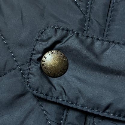 Polo Ralph Lauren Vintage 2010's Y2K Crest Quilted Vest (Дамско)