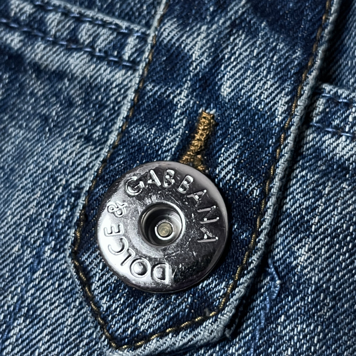 DOLCE & GABBANA Vintage 2000's Y2K Flared Jeans (Дамско) (Replica)