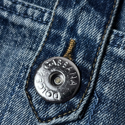 DOLCE & GABBANA Vintage 2000's Y2K Flared Jeans (Дамско) (Replica)
