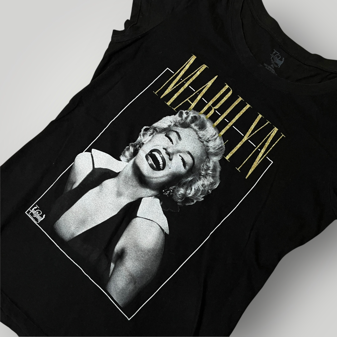 Marilyn Monroe Holywood Graphic T-Shirt (Дамско)