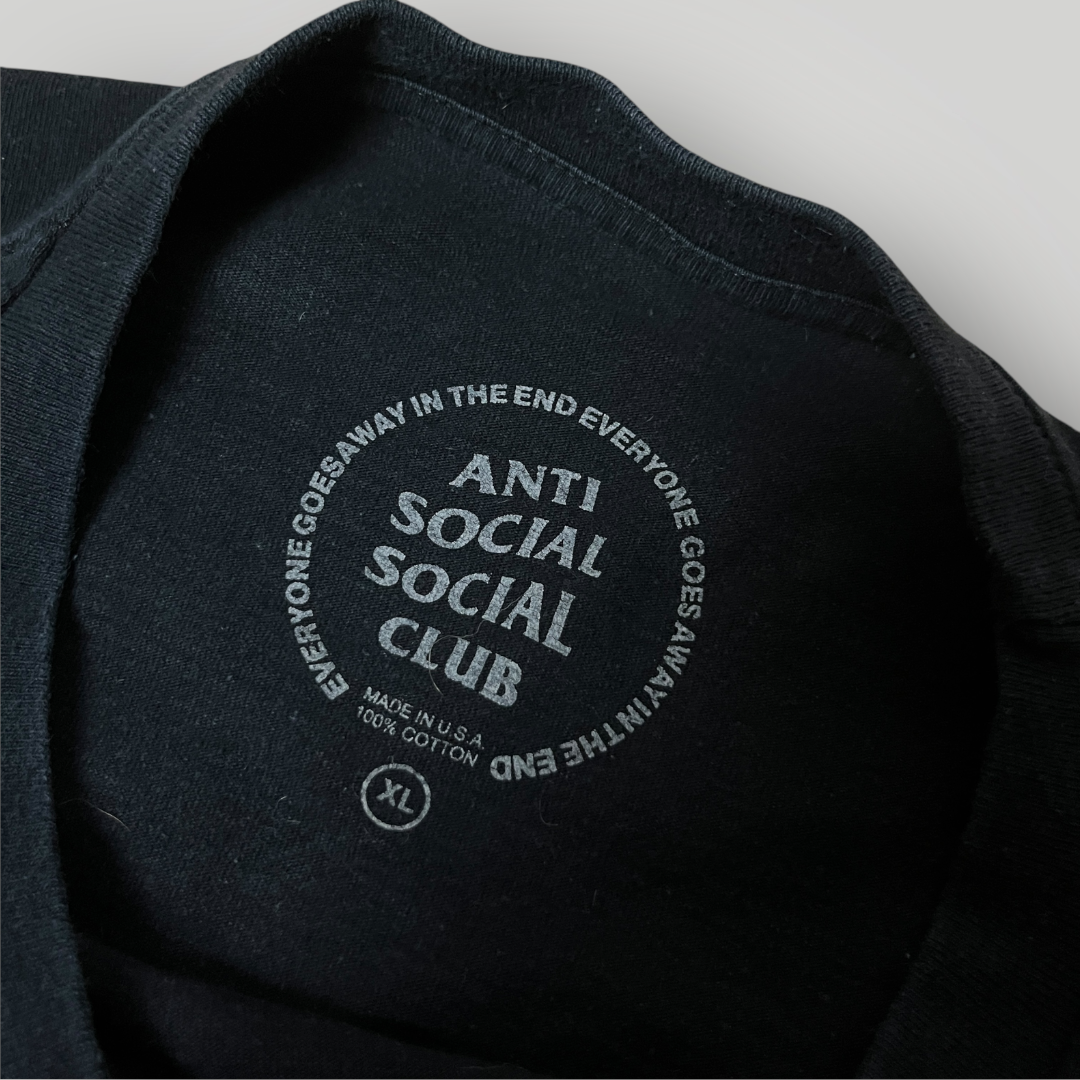 Anti Social Social Club Y2K Japanese Style Graphic Heavy Cotton USA MADE T-Shirt