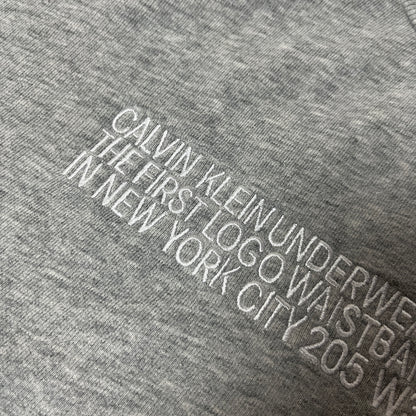 Calvin Klein Statement Cropped Boxy Sweatshirt Crewneck (Дамско)