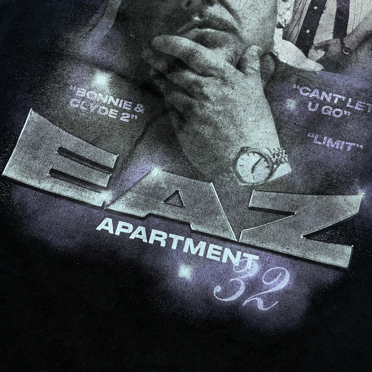 EAZ Apartment Deluxe Boxset Y2K Hip-Hop Heavy Cotton Graphic T-Shirt
